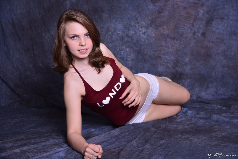 M-Charm-Rebecca – First Time Topless